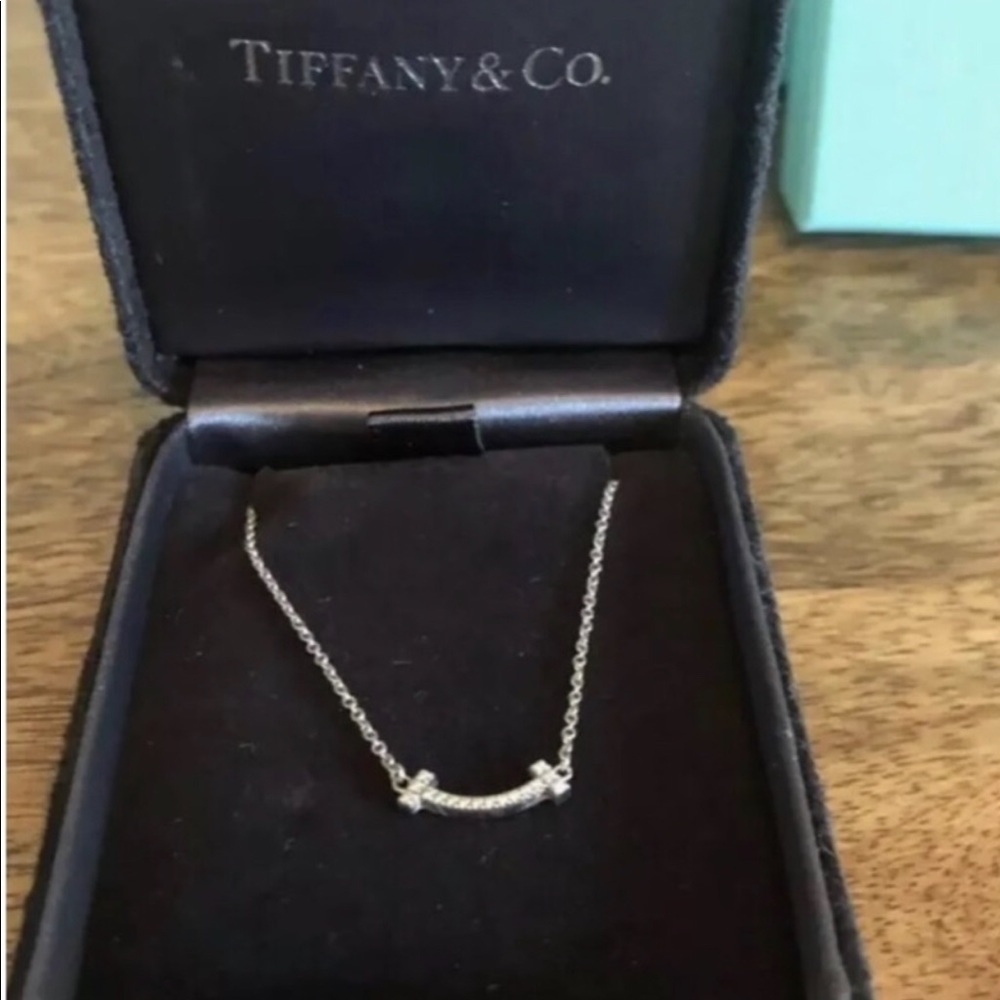 Tiffany T smile pendant